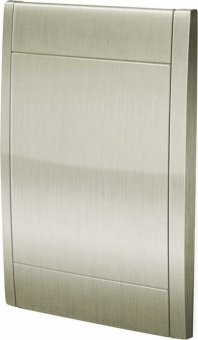 Kryt zásuvky Hadice ve zdi nerez