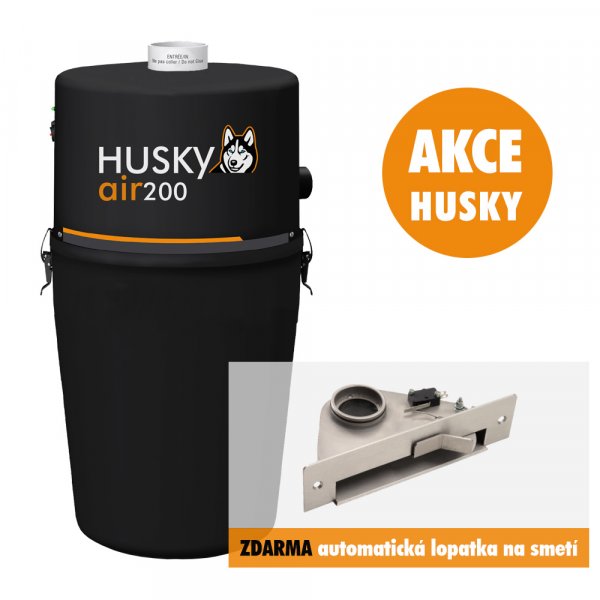 AKCE: Centrální vysavač HUSKY AIR 200+NEW-010
