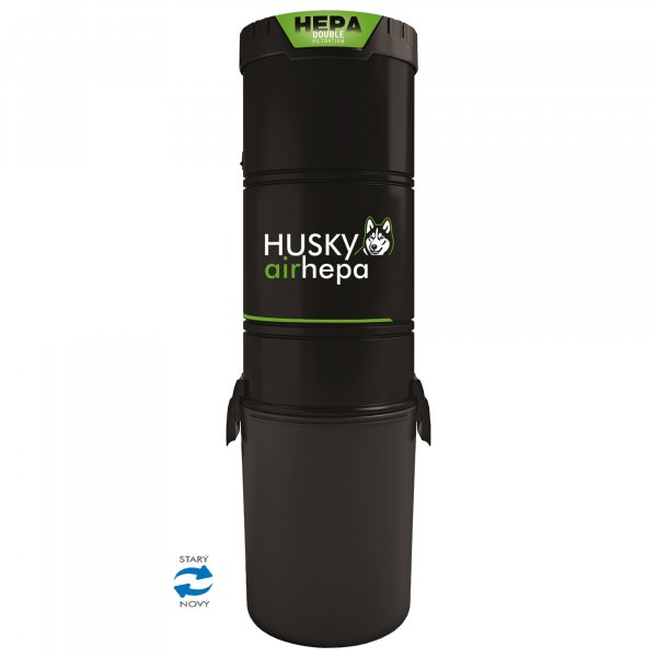 STARÝ ZA NOVÝ: Centrální vysavač HUSKY AIR HEPA-starý za nový