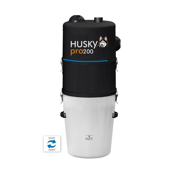 Centrální vysavač HUSKY PRO 200-starý za nový