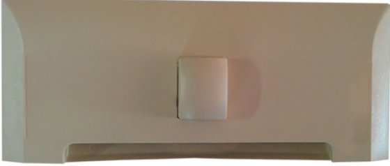 Štěrbinová zásuvka LEOVAC do kuchyňské linky - slonová kost