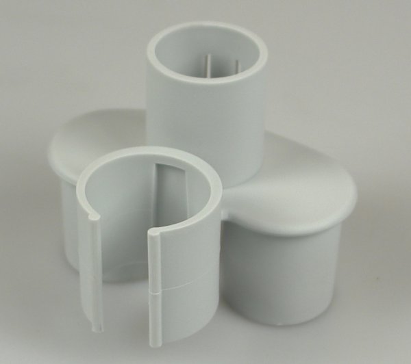 Držák příslušenství k teleskopické tyči - šedá