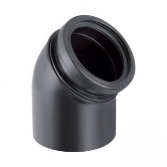 H2O odpad.koleno 45 F/M/PA102-1